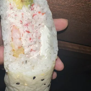 Superman Burrito Tempura Roll
