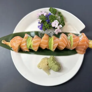 sushi, sashimi, sushi and sashimi, food