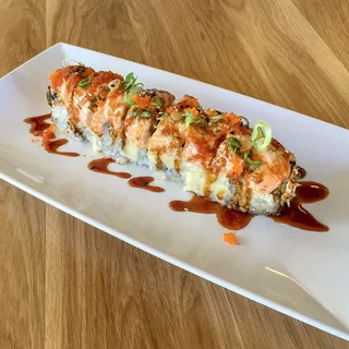 Baked Salmon Roll