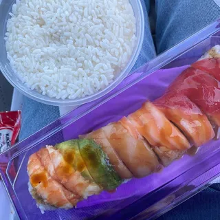 Steamed white rice