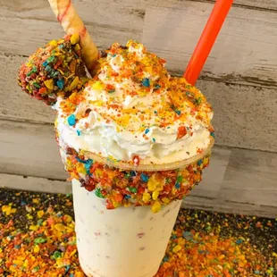 Fruity Pebbles Milkshake