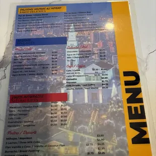 Menú