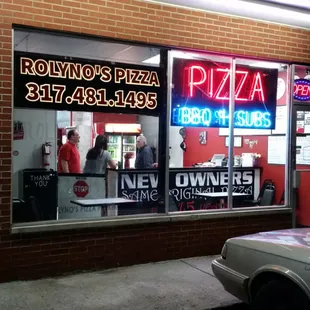 the outside of the restaurant