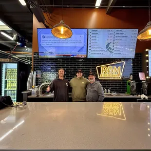 Chris, Noah and Brandon the owners !