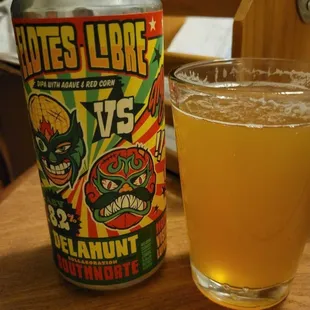 Enjoying the Elotes Libre IPA!