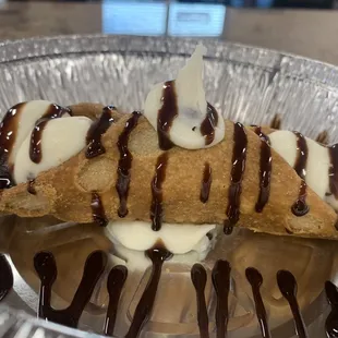 This is one of there famous cannoli