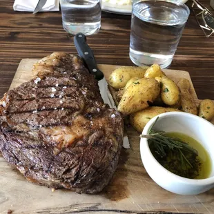 This ribeye was the best ribeye I ever had better then a steakhouse