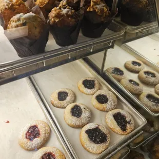 Blueberry muffins