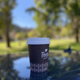 Small Peet's coffee