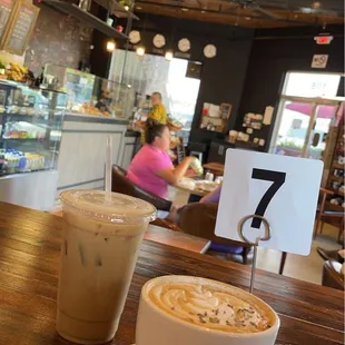 Honey Latte 16oz &amp; White Mocha Lavender
