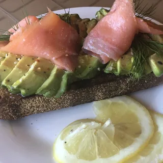 Salmon Avocado Toast
