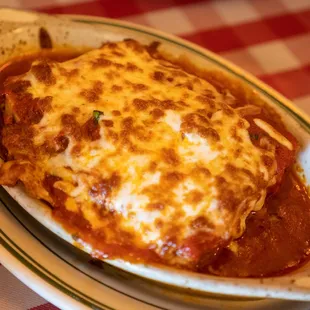 plate of food on a table