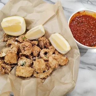 Calamari Fritti ($15.95). This was so good, but the portion was so small! 2/18/2024