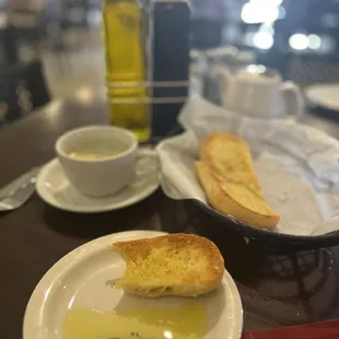bread and olive oil