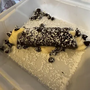 Chocolate Cannoli
