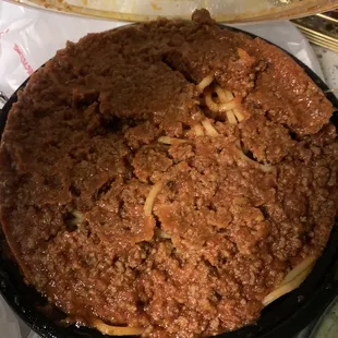 Not Spaghetti Carbonara Dinner