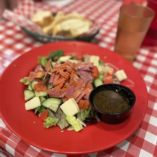 Antipasti Salad With Meats Salad