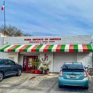 Outside view. So cute!