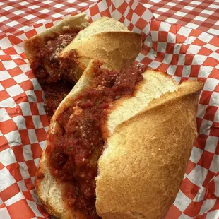 Eggplant Parm Sandwich