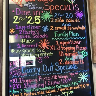 Specials