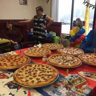 pizza, interior