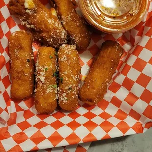 Mozzarella sticks $15!