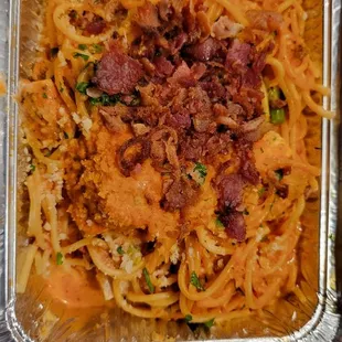 Spicy carbanara