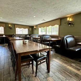 Tables and chairs