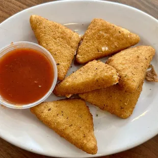 Provolone wedges