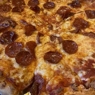 Pepperoni pizza.