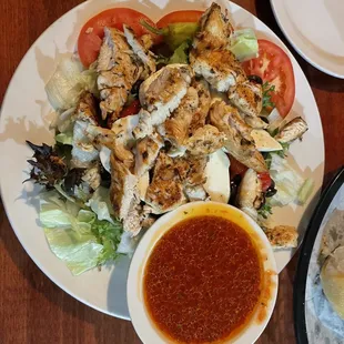 Chicken salad (keto option)