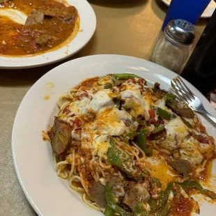 Italian Sausage Parmigiana