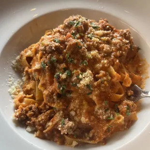 Fettuccine Bolognese