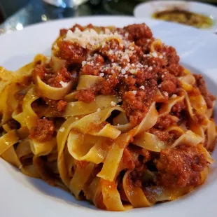 Fettuccine Bolognese