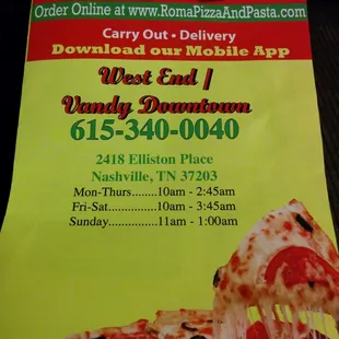 Only open till 12am regardless of their advertising