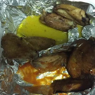 Some of the worst wings I've ever had. We ate about 3 then tossed them