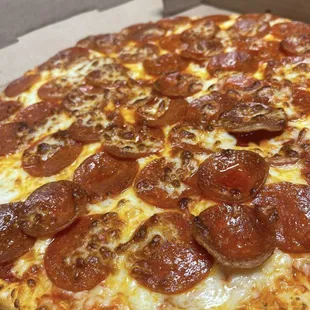 Pepperoni pizza