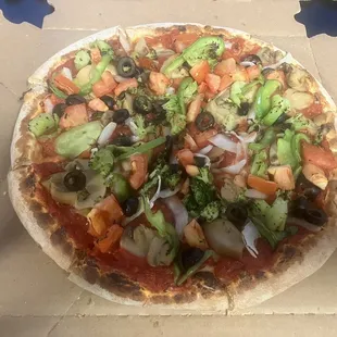 Vegetable Pizza