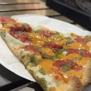 pizza, food
