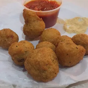Fried mushrooms