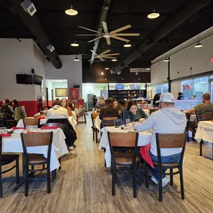 Large dinning area