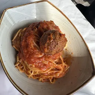 Spaghetti and Meatballs