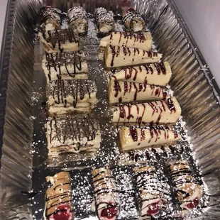 Catering dessert Tray
