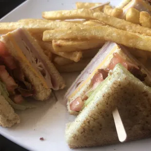 Club sandwich very well made