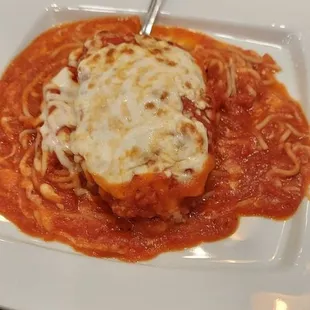 More chicken parmesan.