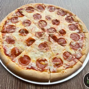 14" pepperoni pizza