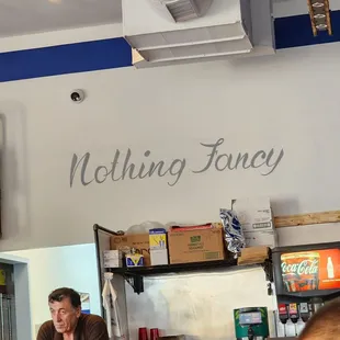 sushi and sashimi, interior