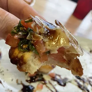 Bruschetta this was amazing could had 2 more servings