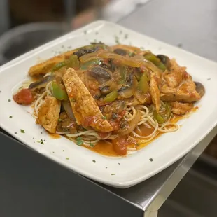 Chicken cacciatore