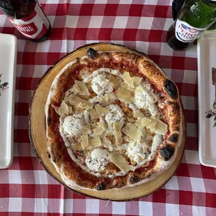 pizza, food